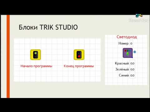 Видео: Лекция 2. Программирование в TRIK Studio (часть 1)