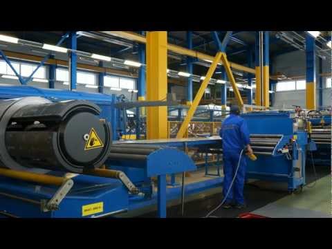 Видео: Производство металлических фасадных кассет ОЗЛК