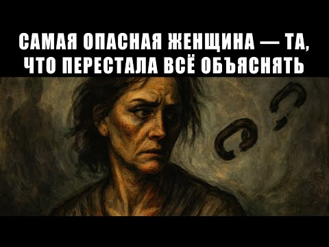 Видео: Самая опасная женщина — та, что перестала всё объяснять | Михаил Литвак