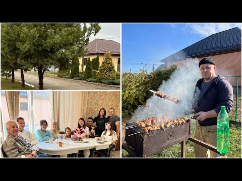 Видео: Поздняя осень на юге. День рождения Таси