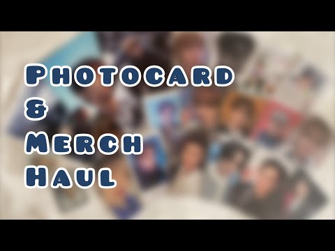 Видео: Распаковываем мои k-pop покупочки ☺💙 photocard haul