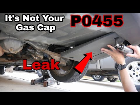 Видео: P0455 INFINITI G35 G37 — обнаружена крупная утечка в системе управления EVAP / горит индикатор Ch...