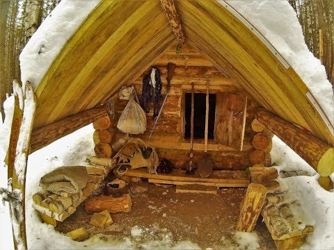 Видео: Избушка новая промысловая