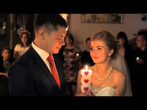Видео: Свечи. Очень трогательно. Наша свадьба.Ольга+Денис. 4.10.2014