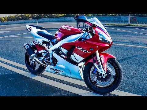 Видео: Пытался навалить 300, но не пошло. Тест драйв Yamaha R1 на карбах! #Докатились!