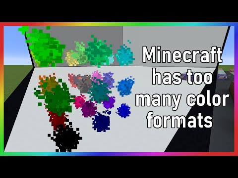 Видео: Почему Minecraft постоянно добавляет новые цветовые форматы?