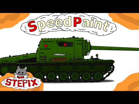 Видео: Speed Paint Су-100Y