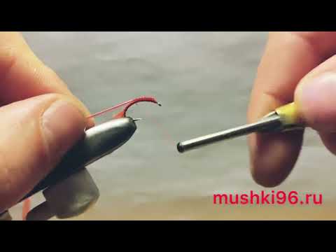 Видео: Мушка «МОТЫЛЬ» для зимней рыбалки
