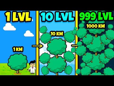 Видео: ЭВОЛЮЦИЯ ДЕРЕВА ЧТОБЫ ЗА ДЕНЬ ВЫРАСТИТЬ БЕСКОНЕЧНОЕ ДЕРЕВО В ИГРЕ INFINITY TREE!