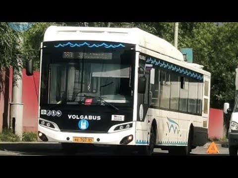 Видео: Volgabus-5270.G4 (CNG) ВЕ 707 64 Маршрут №18А город Саратов 