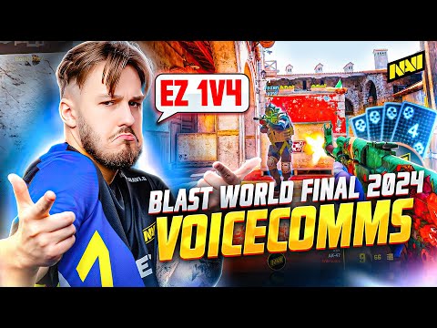 Видео: Тимспик NAVI на BLAST Premier World Final 2024