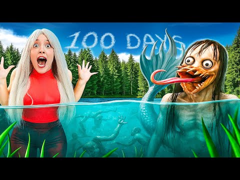 Видео: 100 ДНЕЙ НА ОЗЕРЕ против ЗЛОЙ РУСАЛКИ MAMA.EXE