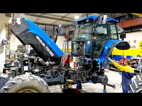 Видео: ПОЛНЫЙ КАПИТАЛЬНЫЙ РЕМОНТ КОРОБКИ ПЕРЕДАЧ TM165 NEW HOLLAND