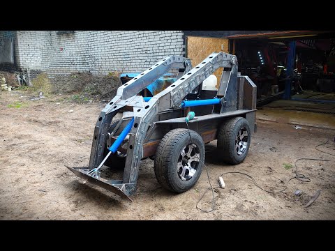 Видео: Стрела для Мини погрузчика готова