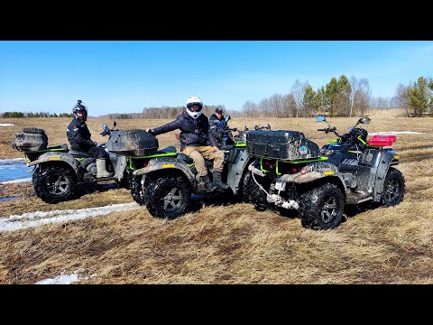 Видео: Открытие сезона квадроциклов! РМ 650 2 против BRP 800!