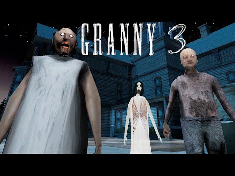 Видео: СБЕЖАЛ ОТ ЗЛОЙ БАБКИ ГРЕННИ!ХОРРОР ИГРА НА ТЕЛЕФОН GRANNY 3 ПОЛНОЕ ПРОХОЖДЕНИЕ!ХОРОШАЯ КОНЦОВКА!