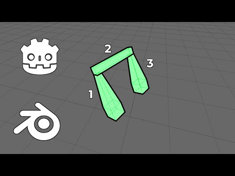 Видео: Составные формы столкновений в Godot 4.5