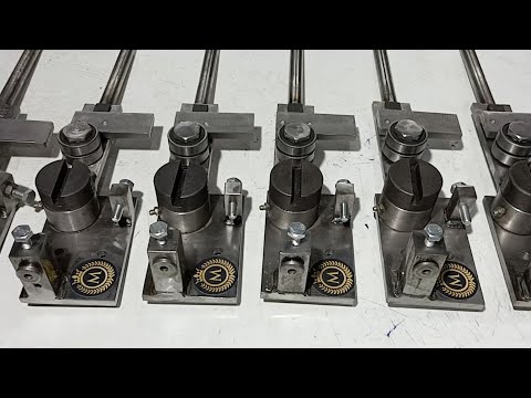 Видео: Приспособление для изготовления элемента холодной ковки ,, РЕШЕТКА,,