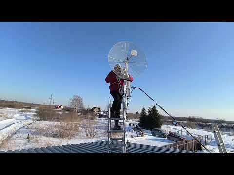 Видео: Сравнение железной и "старой" в сеточку  антенн VIKA-1.1-800/2700N на роутере Huawei B636-336_КоПСС