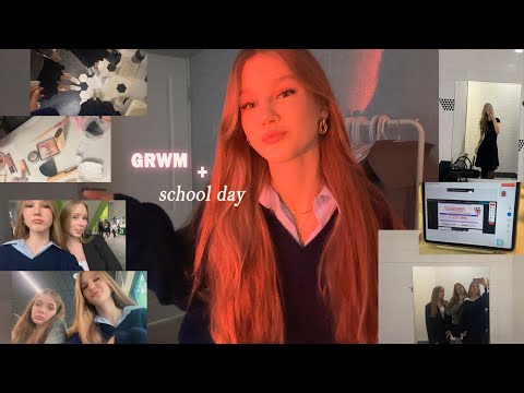 Видео: GRWM + school day // МОЙ обычный ДЕНЬ во время учебы🤲