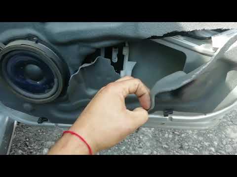 Видео: Как снять  стекло задний двери Ford Mondeo 4