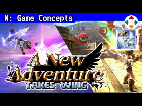 Видео: Kid Icarus: Uprising [Концепции игры]
