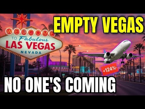 Видео: Никто не хочет сейчас ехать в Вегас — он только что потерял 300 000 человек.