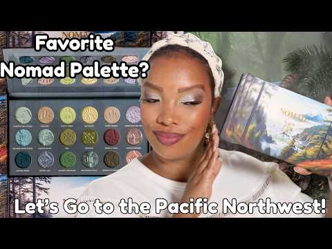 Видео: Nomad Cosmetics Pacific Northwest | Три образа! #nomadcosmetics