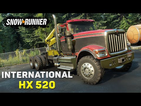 Видео: НОВЫЙ INTERNATIONAL HX 520 ➤ SNOWRUNNER
