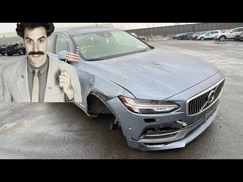 Видео: Что почём? Цена ремонта!Volvo S90 из Америки. #аукционавтовсша