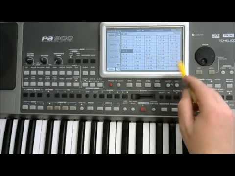 Видео: Функция SONGBOOK в KORG PA . Краткий урок для "чайников"
