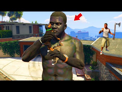 Видео: ҚАРА ФРАНКЛИН ИТТЕРДІ ЖЕП ҚОЙДЫ (GTA V)