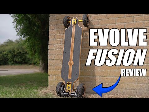 Видео: Обзор электроскейтборда Evolve Fusion