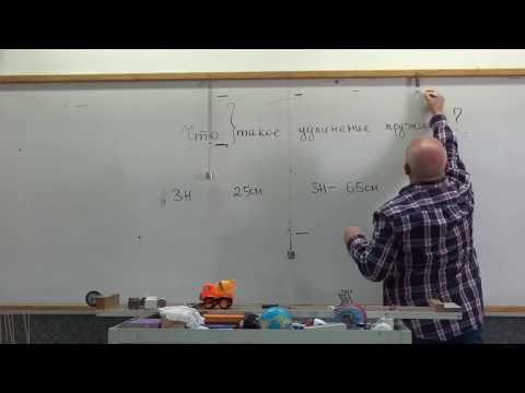 Видео: Физика.Узнать за 2 минуты .Основные понятия.Что такое удлинение пружины