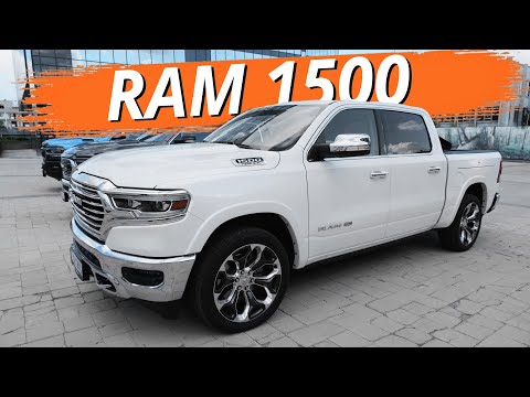 Видео: На таких ездит половина Америки. Гигантский люксовый пикап RAM 1500. Один из лидеров продаж в США