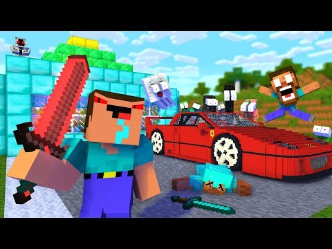 Видео: ENTITY NOOB VS HEROBRINE - АНИМАЦИЯ