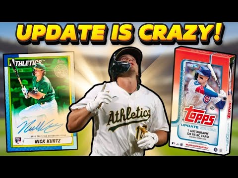 Видео: ОШИБКА! Обзор бейсбольной коробки Topps Update 2025!