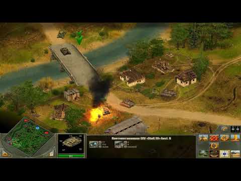 Видео: Прохождение Блицкриг II: United Нем. кампания #55 Тревожная зона, СССР, 6 июля1943 г.