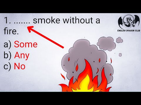 Видео: Какой ПРАВИЛЬНЫЙ ответ? 99% НЕ ПРОЙДУТ этот простой тест по английскому языку some any no грамматика