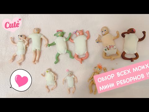 Видео: ОБЗОР ВСЕХ МОИХ МИНИ РЕБОРНОВ!