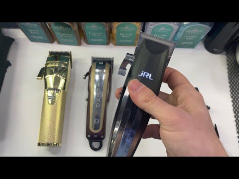 Видео: Обзор Jrl 2020c в сравнении с wahl legend и babyliss pro