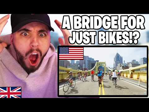 Видео: Реакция британца на то, что он впервые увидел Пенсильванию, Америка!