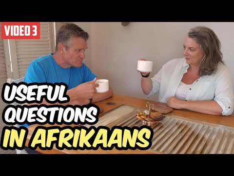 Видео: Полезные вопросы, чтобы познакомиться на языке африкаанс |ИЗУЧАЙТЕ АФРИКАНСКИЙ НЕФОРМАЛЬНО | Видео 3