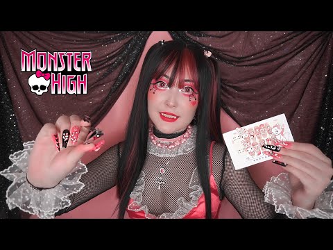 Видео: АСМР Маникюр от Дракулауры 💅 Monster High Roleplay 🎀 (SUB)