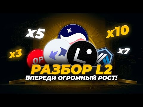 Видео: Глубокий разбор ARB, STRK, OP, ZK, MNT, LINEA. Какой L2-токен даст БОЛЬШЕ иксов? Перспективы L2.