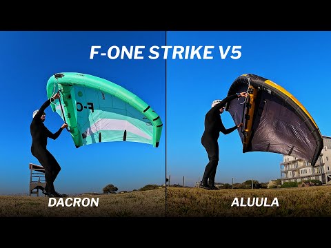 Видео: F-One Strike V5: обзор дакрона против алуулы на воде
