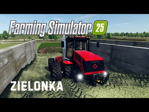 Видео: ✅ Farming Simulator 25 | Заготовка силоса ✱ 🍀 Zielonka🍀