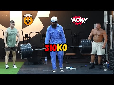 Видео: Анатолий доказывает бодибилдерам, что они не правы, в спортзале 😲🧹 | Розыгрыш Анатолия в спортзале