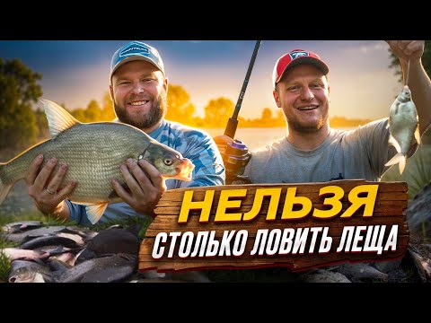 Видео: НЕЛЬЗЯ СТОЛЬКО ЛОВИТЬ ЛЕЩА