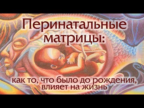 Видео: Перинатальные матрицы. Как то, что было до рождения, влияет на жизнь.